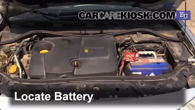 2003 Renault Megane Authentique 1.5L 4 Cyl. Turbo Diesel Battery Jumpstart